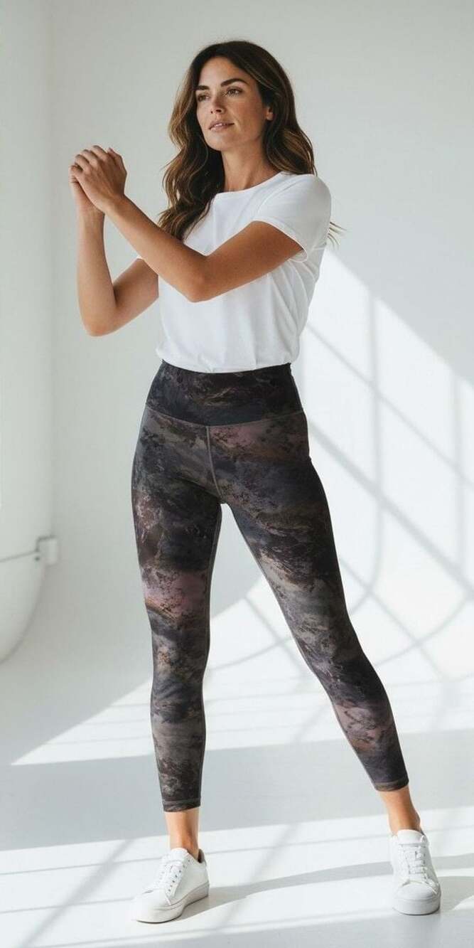 Lululemon Align High-Rise Tight 25" Diamond Dye Graphite Pastel Sz 2